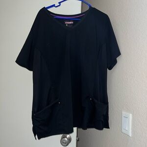 Purple Label Yoga Scrub Top